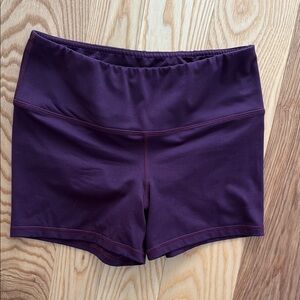 Fleo Women's Athletic Shorts - Deep Purple